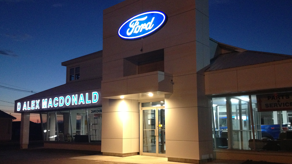D. Alex MacDonald Ford | 25 Water St, Summerside, PE C1N 1A3, Canada | Phone: (902) 436-2138