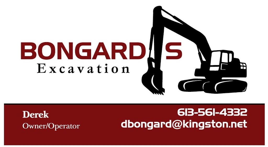 www.bongardexcavation.com | 3406 Silverwood Dr, Inverary, ON K0H 1X0, Canada | Phone: (613) 561-4332