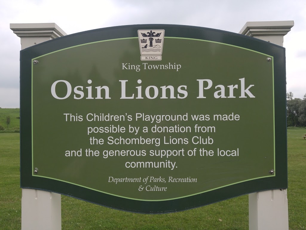Osin Lions Park | Schomberg, ON L0G 1T0, Canada