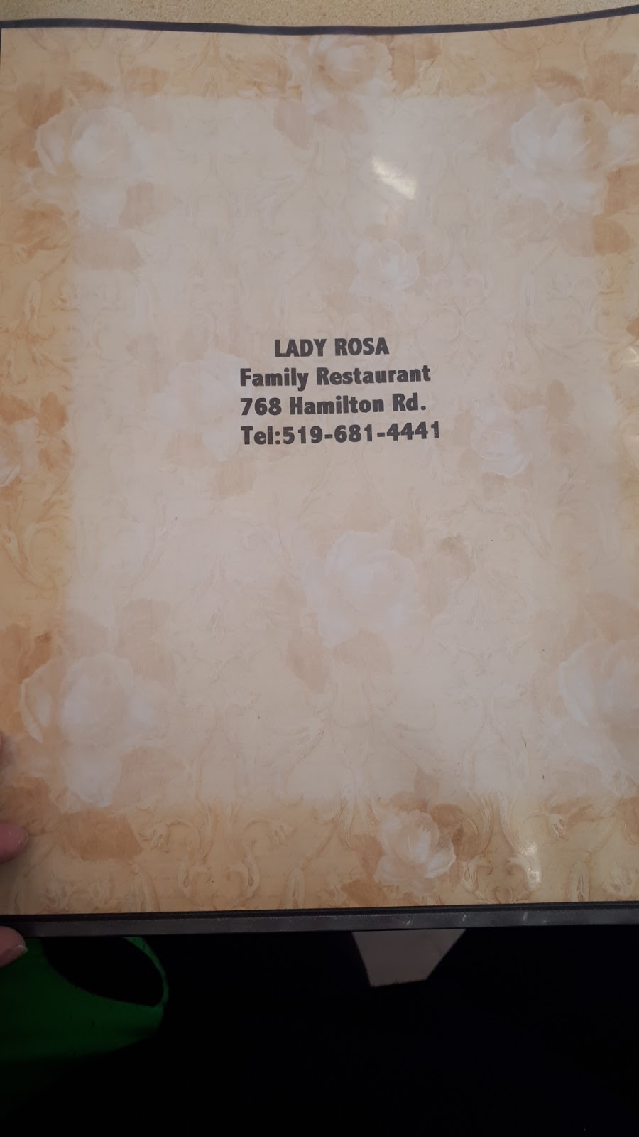 Lady Rosa Family Restaurant | 768 Hamilton Rd, London, ON N5Z 1T9, Canada | Phone: (519) 681-4441