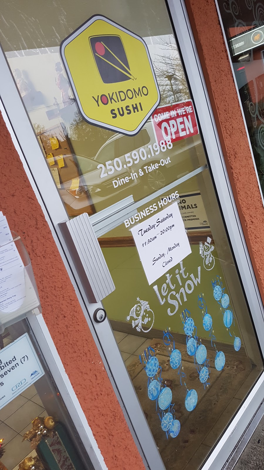Yokidomo Sushi | 4517 W Saanich Rd #4, Victoria, BC V8Z 3G3, Canada | Phone: (250) 590-1988