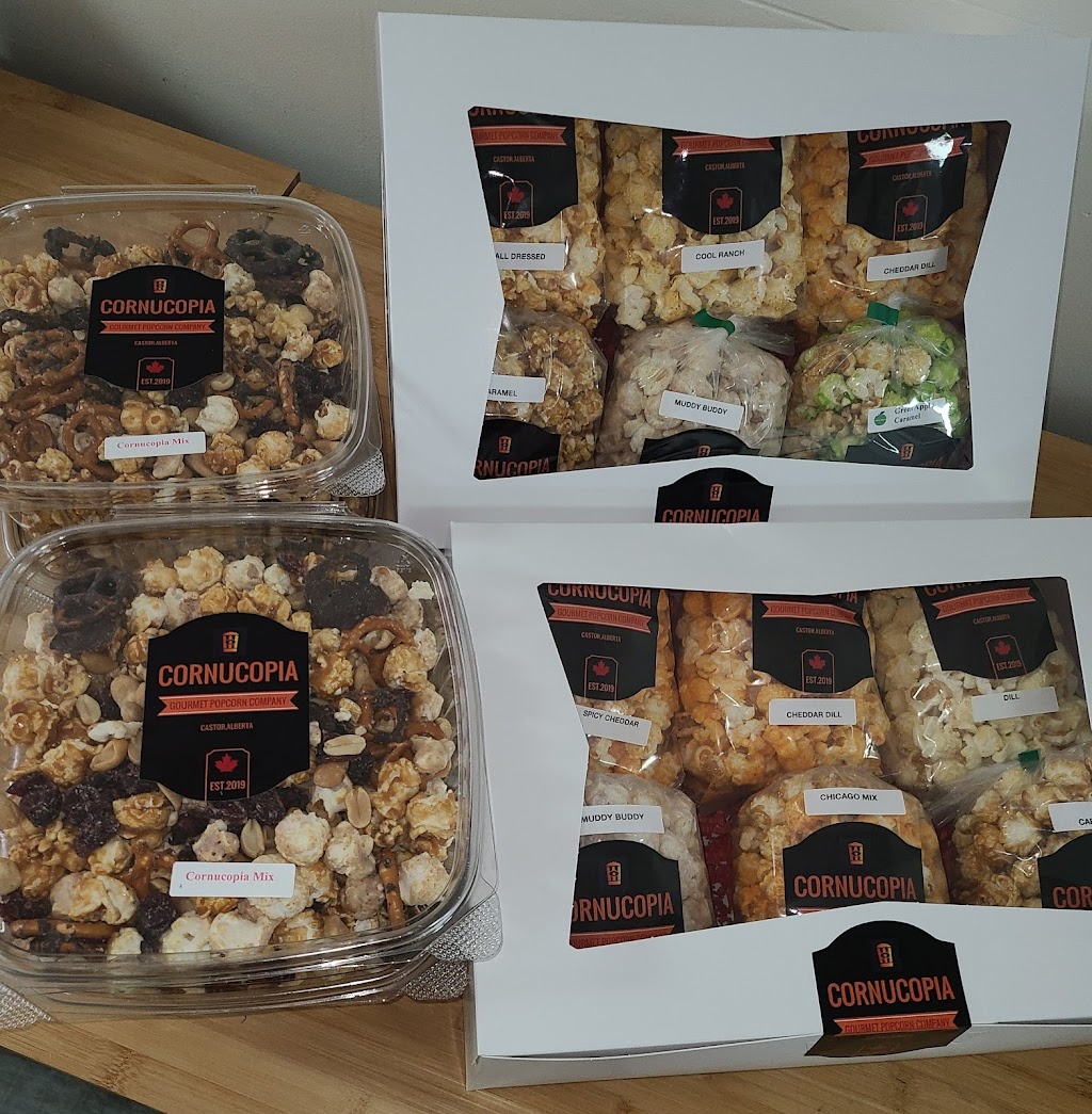 Cornucopia Gourmet Popcorn | 5012 50 Ave, Castor, AB T0C 0X0, Canada | Phone: (587) 447-8984