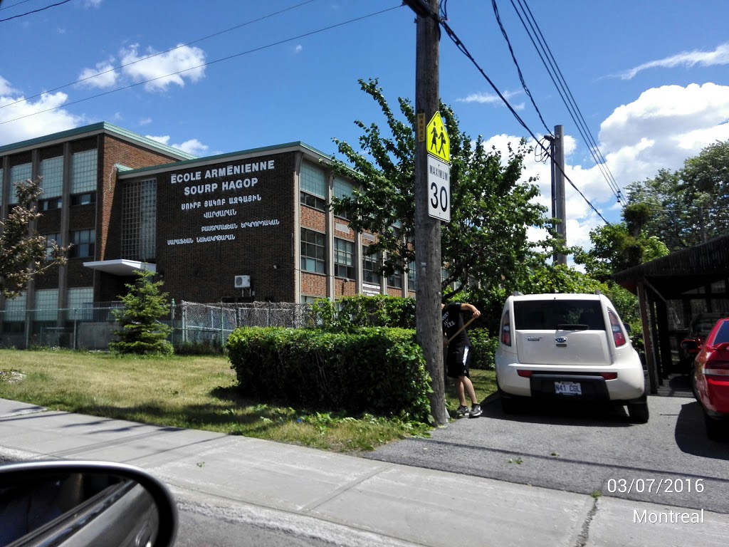 LÉcole Arménienne Sourp Hagop | 3400 Rue Nadon, Montréal, QC H4J 1P6, Canada | Phone: (514) 332-1373