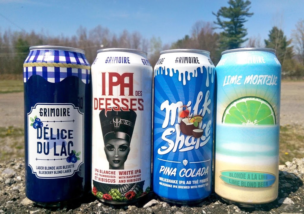 Microbrasserie Le Grimoire (Fabrique-Boutique-Salon) | 1546 Rue Principale, Granby, QC J2J 0S6, Canada | Phone: (450) 372-7079