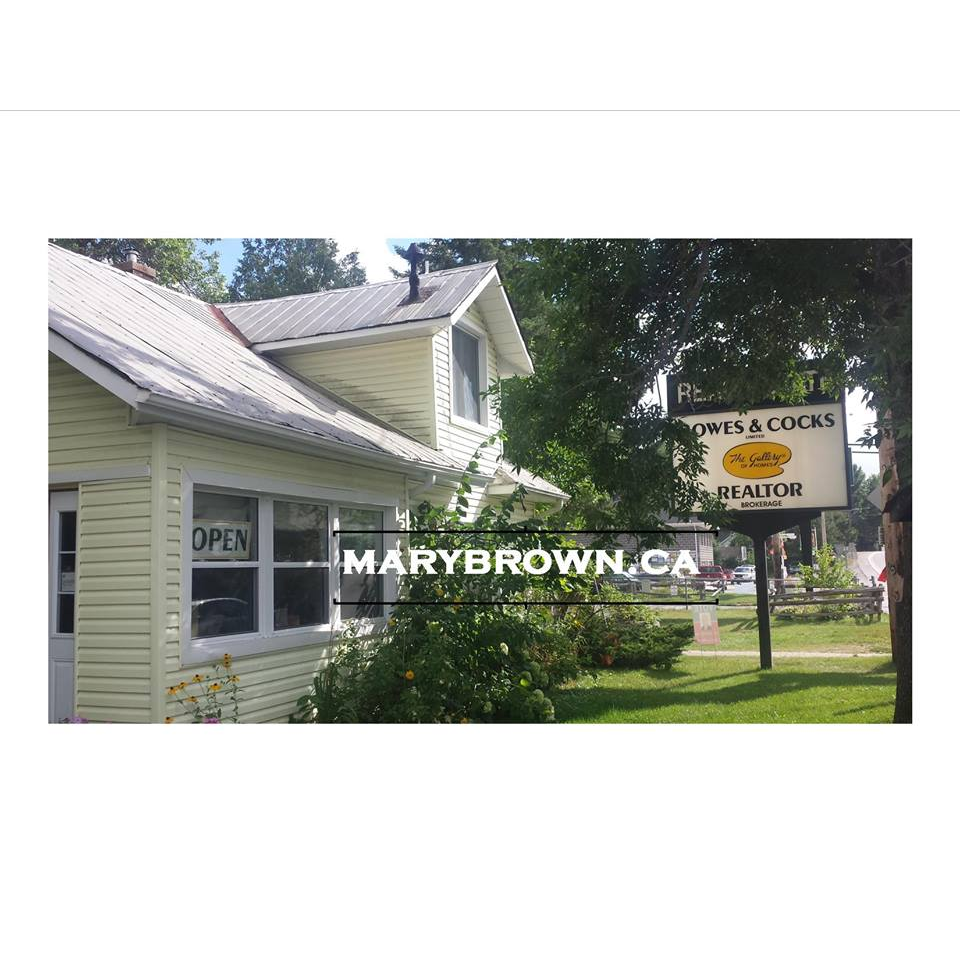 Bowes & Cocks Ltd Real Estate Agent Mary Brown | 123 Burleigh St, Apsley, ON K0L 1A0, Canada | Phone: (705) 656-4422