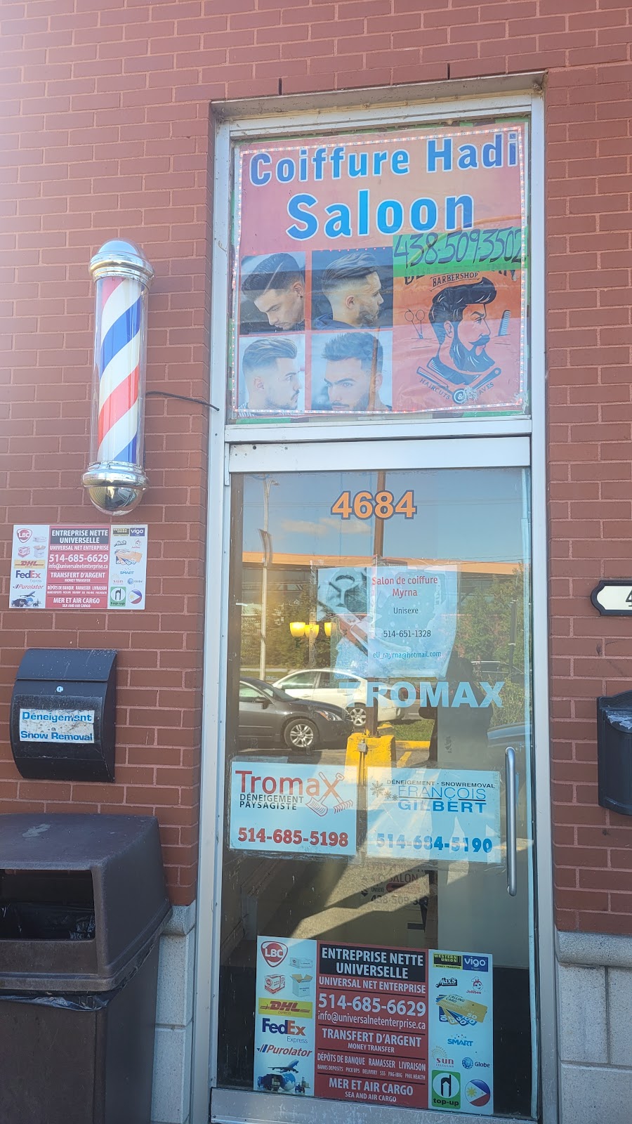 Salon hadi | 4684 Bd des Sources, Dollard-des-Ormeaux, QC H8Y 3C4, Canada | Phone: (438) 509-3502