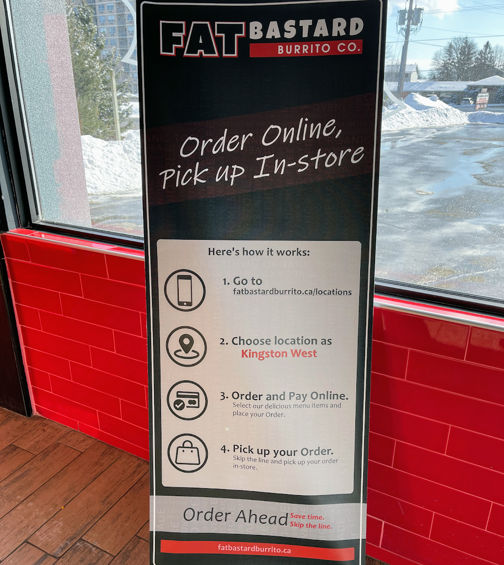 Fat Bastard Burritos Kingston (West) | 2762 Princess St, Kingston, ON K7P 2W6, Canada | Phone: (613) 634-3322
