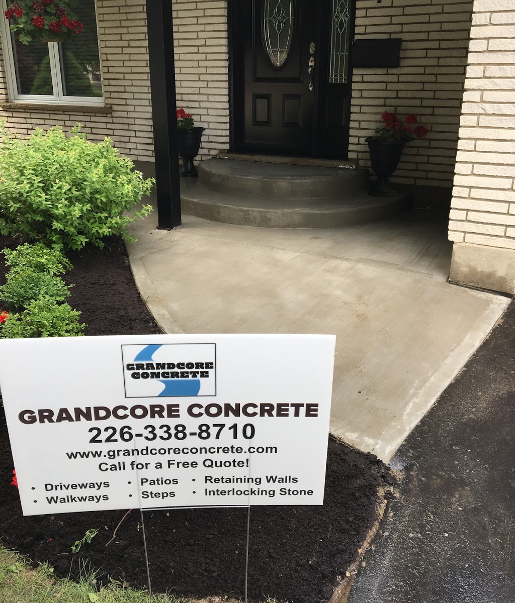 Grandcore Concrete Inc. | 217 Sunset Blvd, Cambridge, ON N1S 4M4, Canada | Phone: (226) 338-8710