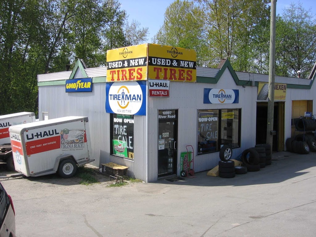 Tire Man | 10997 River Rd, Delta, BC V4C 2S3, Canada | Phone: (604) 951-8473