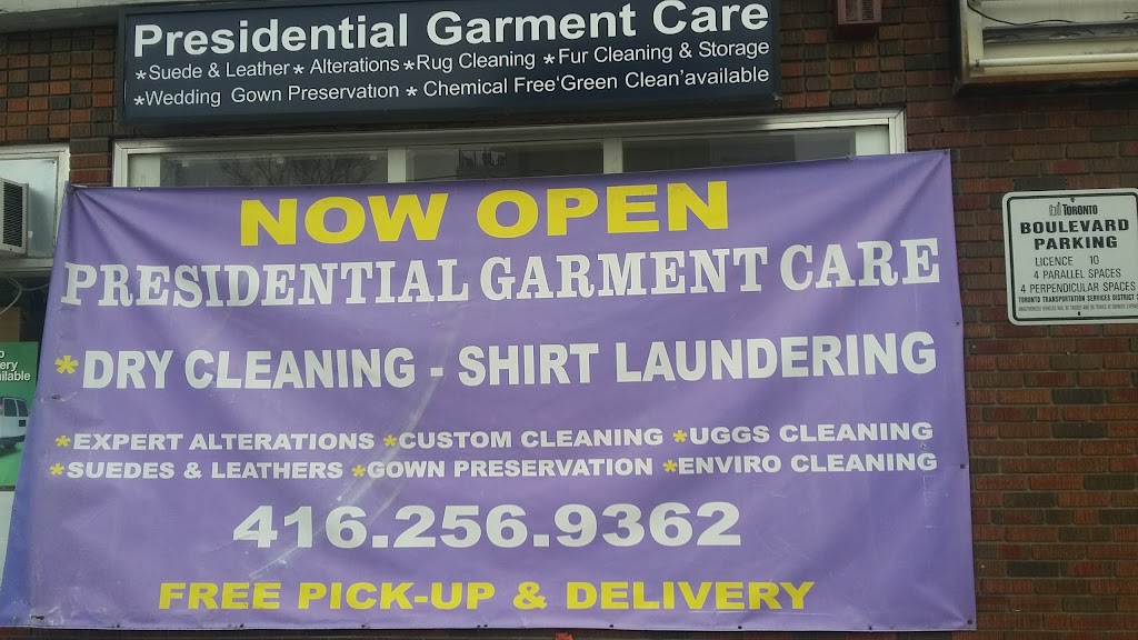 Presidential Dry Cleaners | 3427A Bathurst St, North York, ON M6A 2C1, Canada | Phone: (416) 256-9362