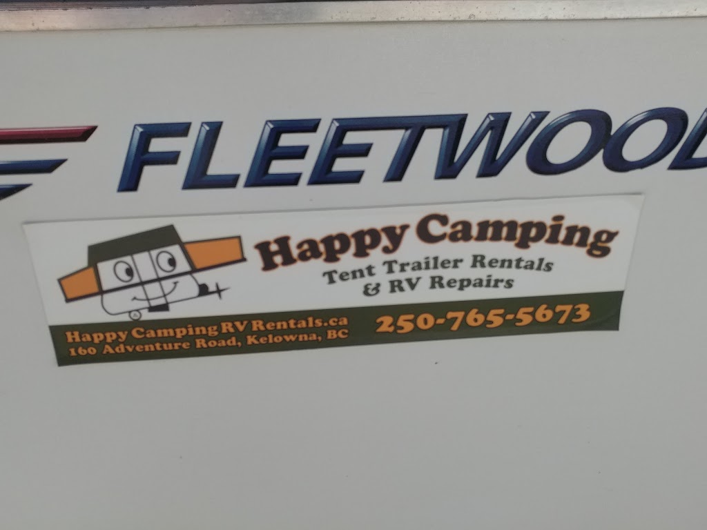 Happy Camping RV Rentals | 160 Adventure Rd, Kelowna, BC V1X 1N4, Canada | Phone: (250) 765-5673
