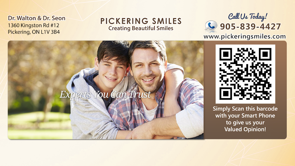 Pickering Smiles | 1360 Kingston Rd #12, Pickering, ON L1V 3B4, Canada | Phone: (905) 839-4427