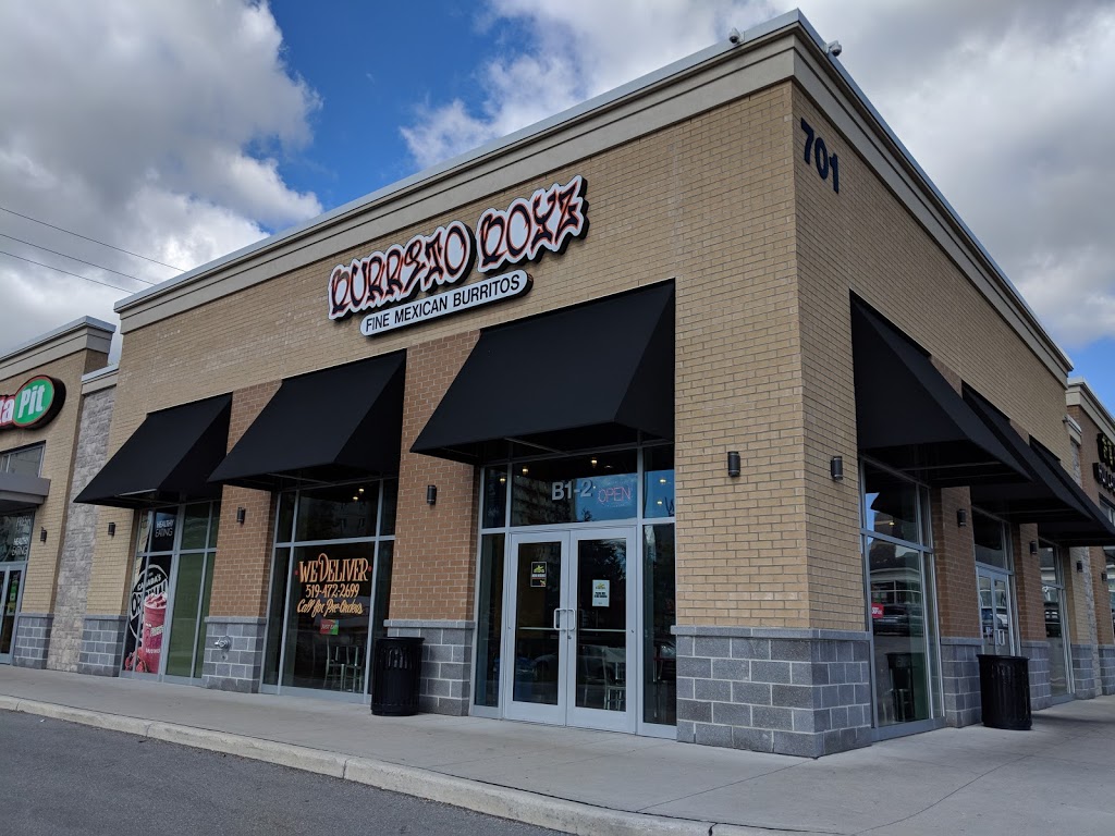 Burrito Boyz | 701 Wonderland Rd #2, London, ON N6H 0H8, Canada | Phone: (519) 472-2699