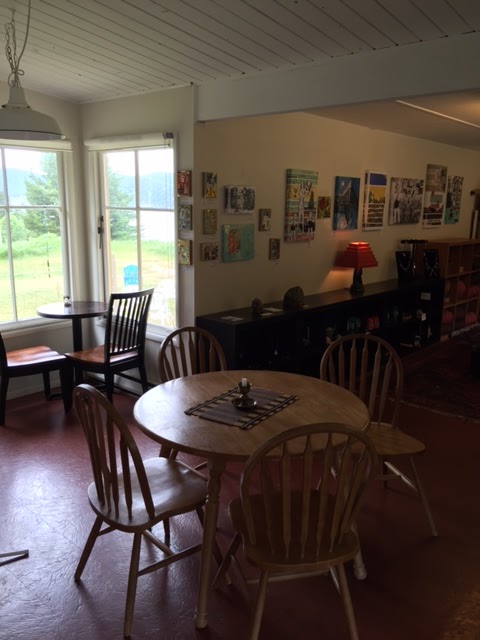 Shavasana Art Gallery & Café | 457 Village Bay Rd, Mayne Island, BC V0N 2J2, Canada | Phone: (604) 418-3846
