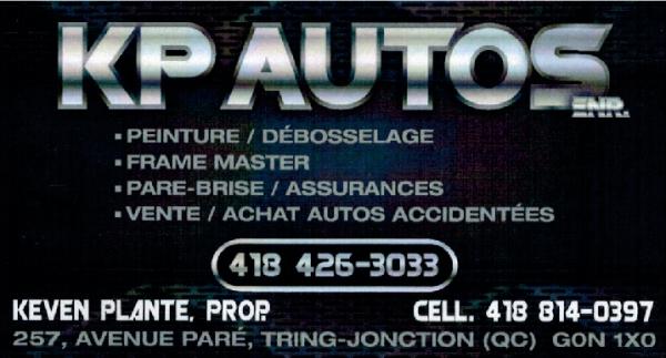 Kp Autos | 257 Av. Paré, Tring-Jonction, QC G0N 1X0, Canada | Phone: (418) 814-0397