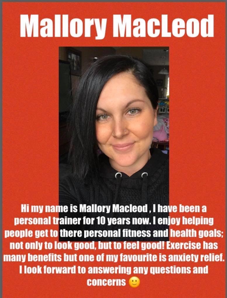 Mallorys personal training | 124 McGuiness Dr, Brantford, ON N3T 0B5, Canada | Phone: (519) 802-9699
