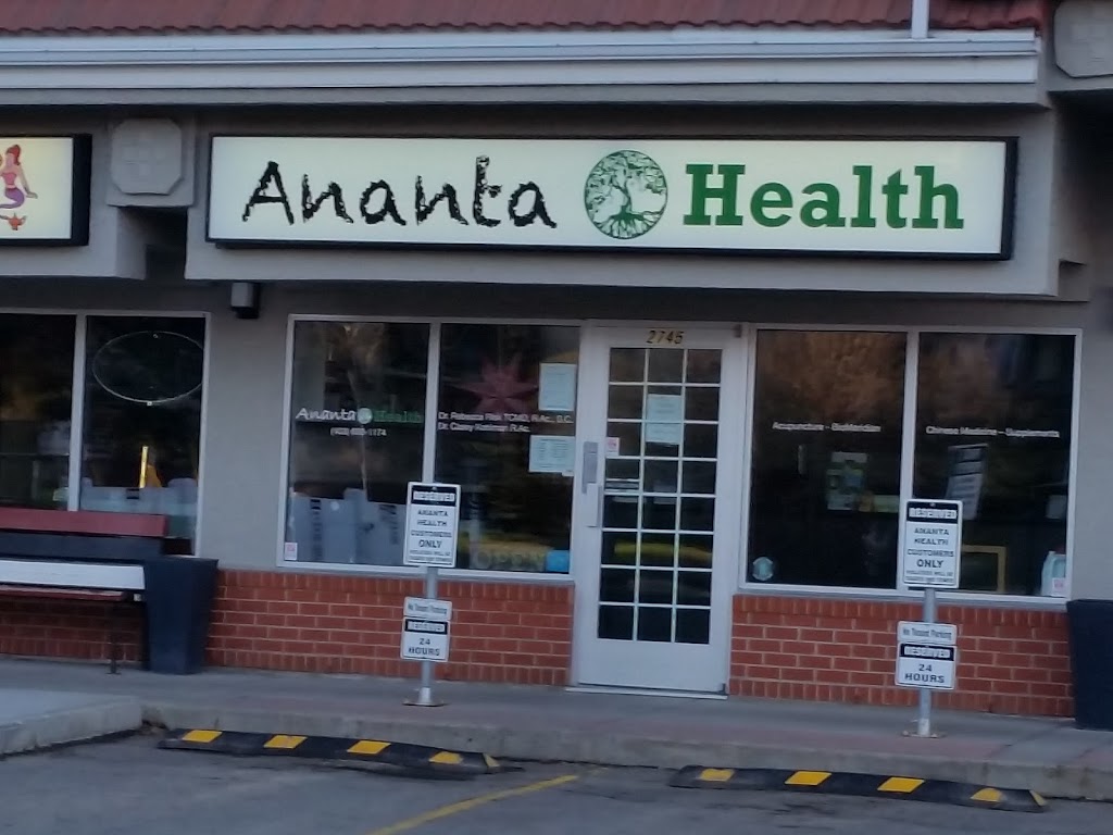 Ananta Health | 2745 17 Ave SW, Calgary, AB T3E 7E1, Canada | Phone: (403) 453-0272