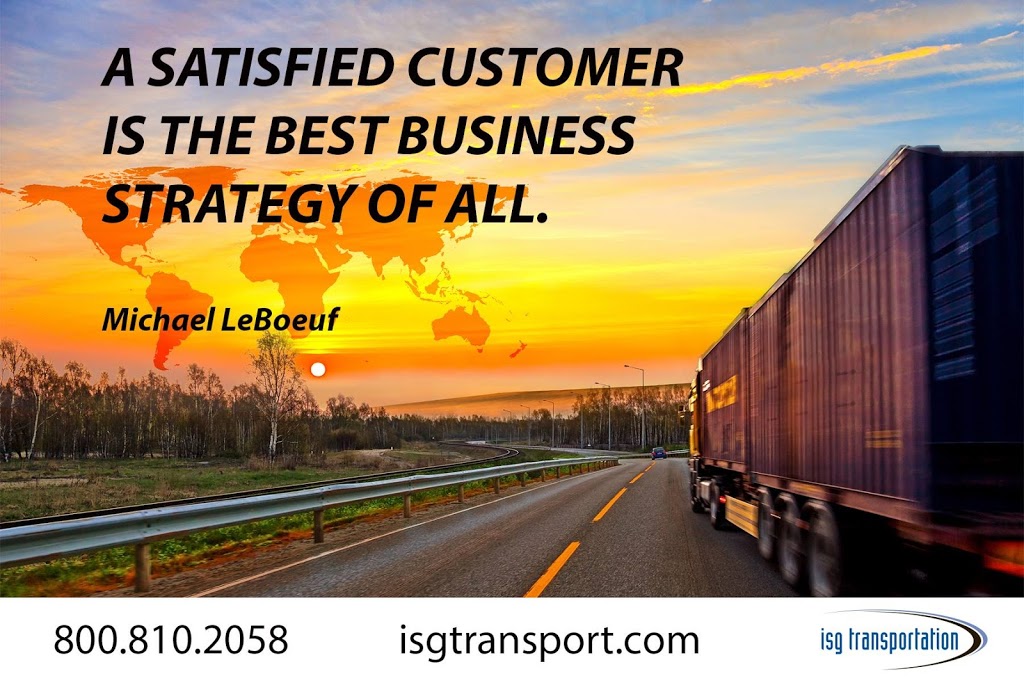 ISG Transportation Inc | 5 Roybridge Gate, Woodbridge, ON L4H 4E6, Canada | Phone: (800) 810-2058