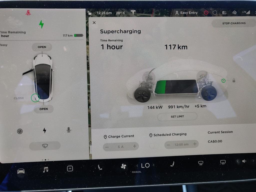 Tesla Supercharger | 6498 Telephone Rd, Port Hope, ON L1A 3V6, Canada | Phone: (877) 798-3752