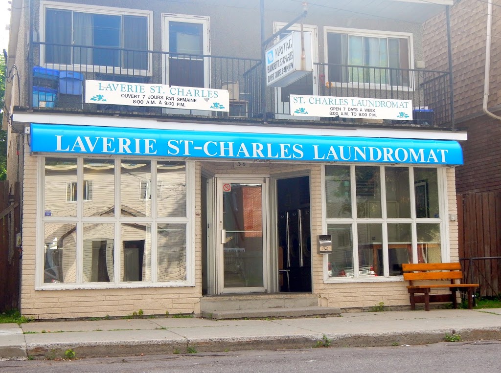 Laverie St-Charles Laundromat | laundry | 36 St Charles St, Vanier, ON K1L 5V2, Canada | 6132981312 OR +1 613-298-1312