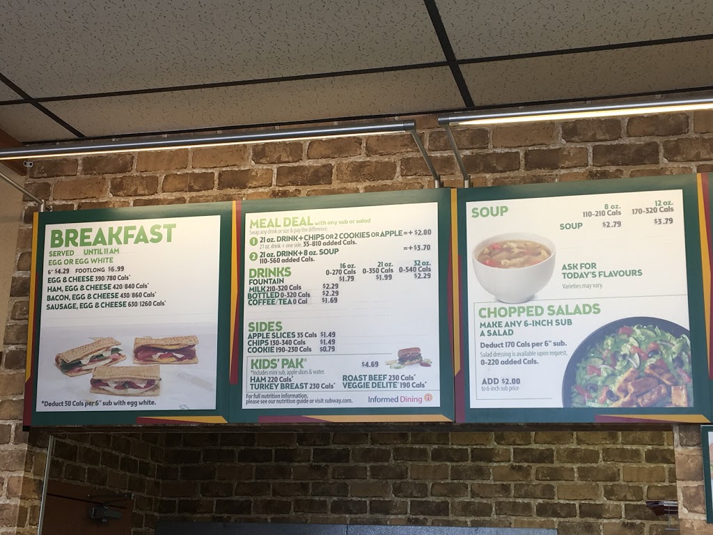 Subway | 3045 Clayhill Rd Unit 10, Mississauga, ON L5B 4L2, Canada | Phone: (905) 306-0528