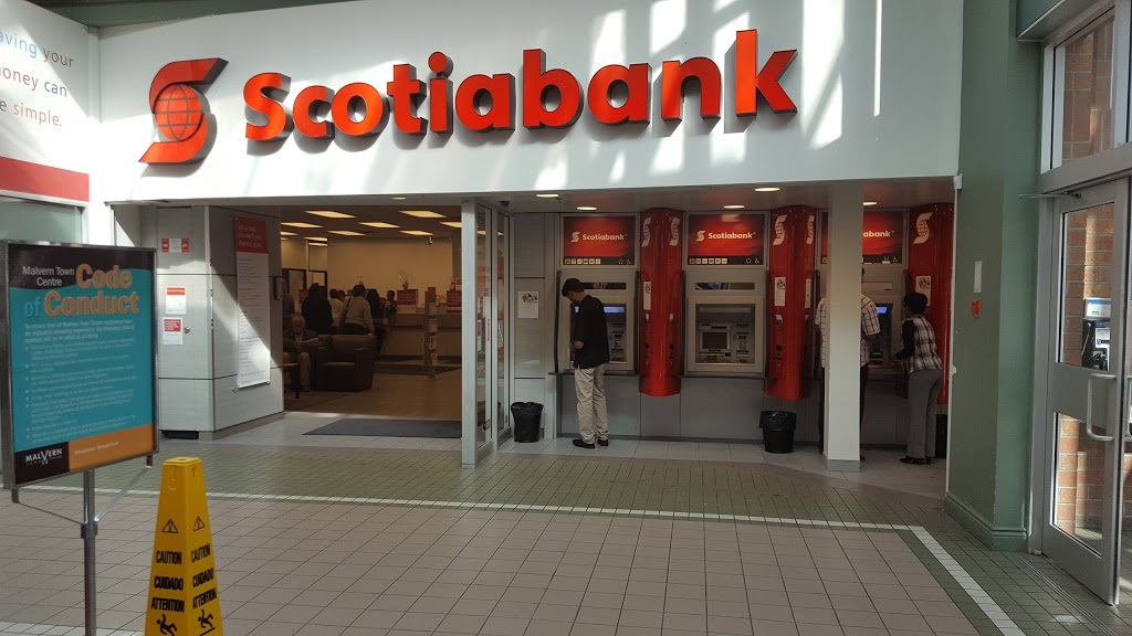 Scotiabank | 31 Tapscott Rd #57, Scarborough, ON M1B 4Y7, Canada | Phone: (416) 297-5077