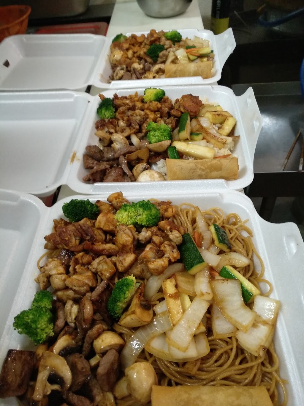 Hibachi Grill | 1848 Liverpool Rd #6, Pickering, ON L1V 1W3, Canada | Phone: (905) 492-8288