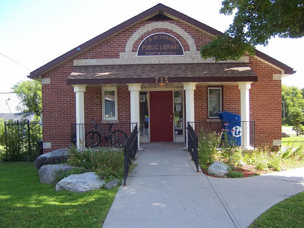 J & M Young Library Port McNicoll 715 4th Ave, Port McNicoll, ON L0K