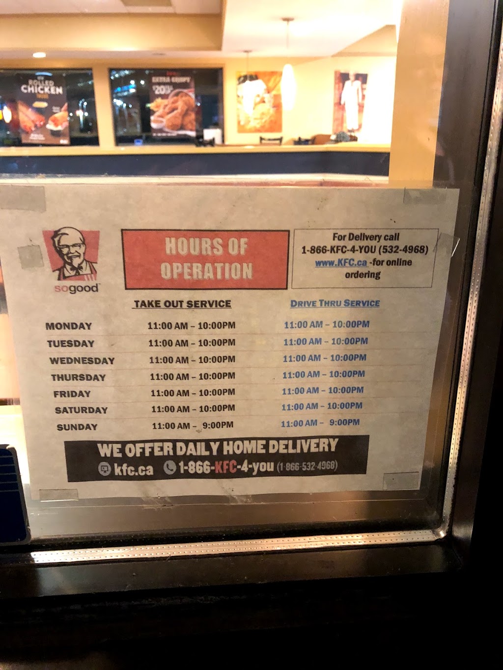 KFC | 379 Ontario St, St. Catharines, ON L2R 5L3, Canada | Phone: (905) 684-4806