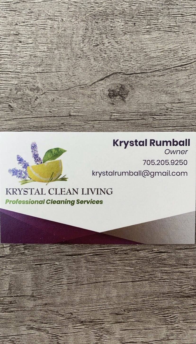 Krystal Clean Living | 184 Isabella Dr, Orillia, ON L3V 6H2, Canada | Phone: (705) 205-9250