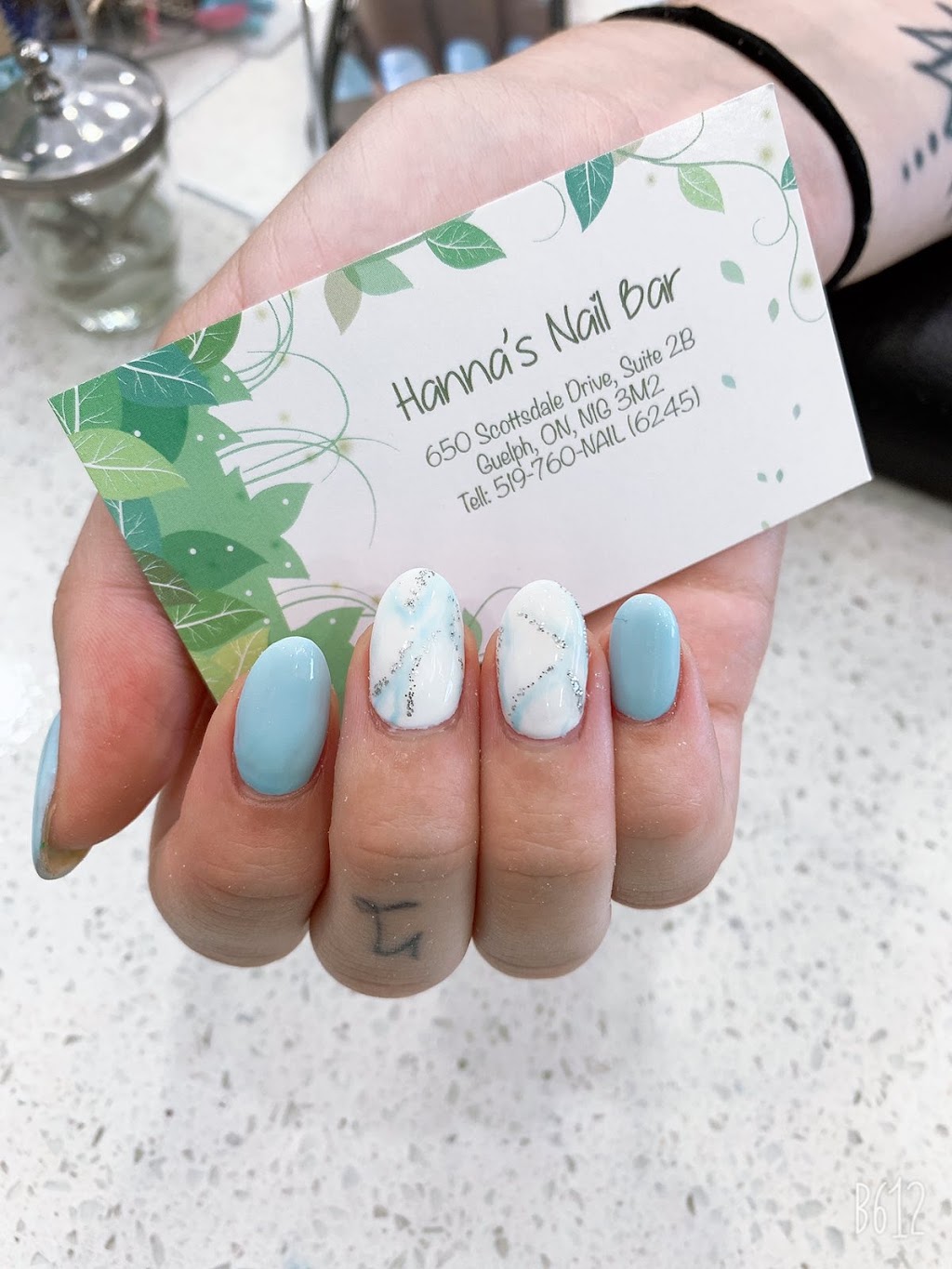 Hannas Nail Bar | 650 Scottsdale Dr Suite 2B, Guelph, ON N1G 3M2, Canada | Phone: (519) 760-6245