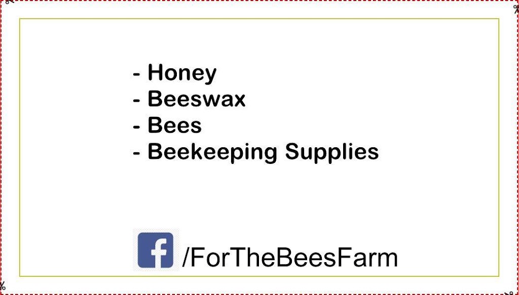 For The Bees Farm | 1055 Hwy 124, Whitestone, ON P0A 1G0, Canada | Phone: (705) 389-3310