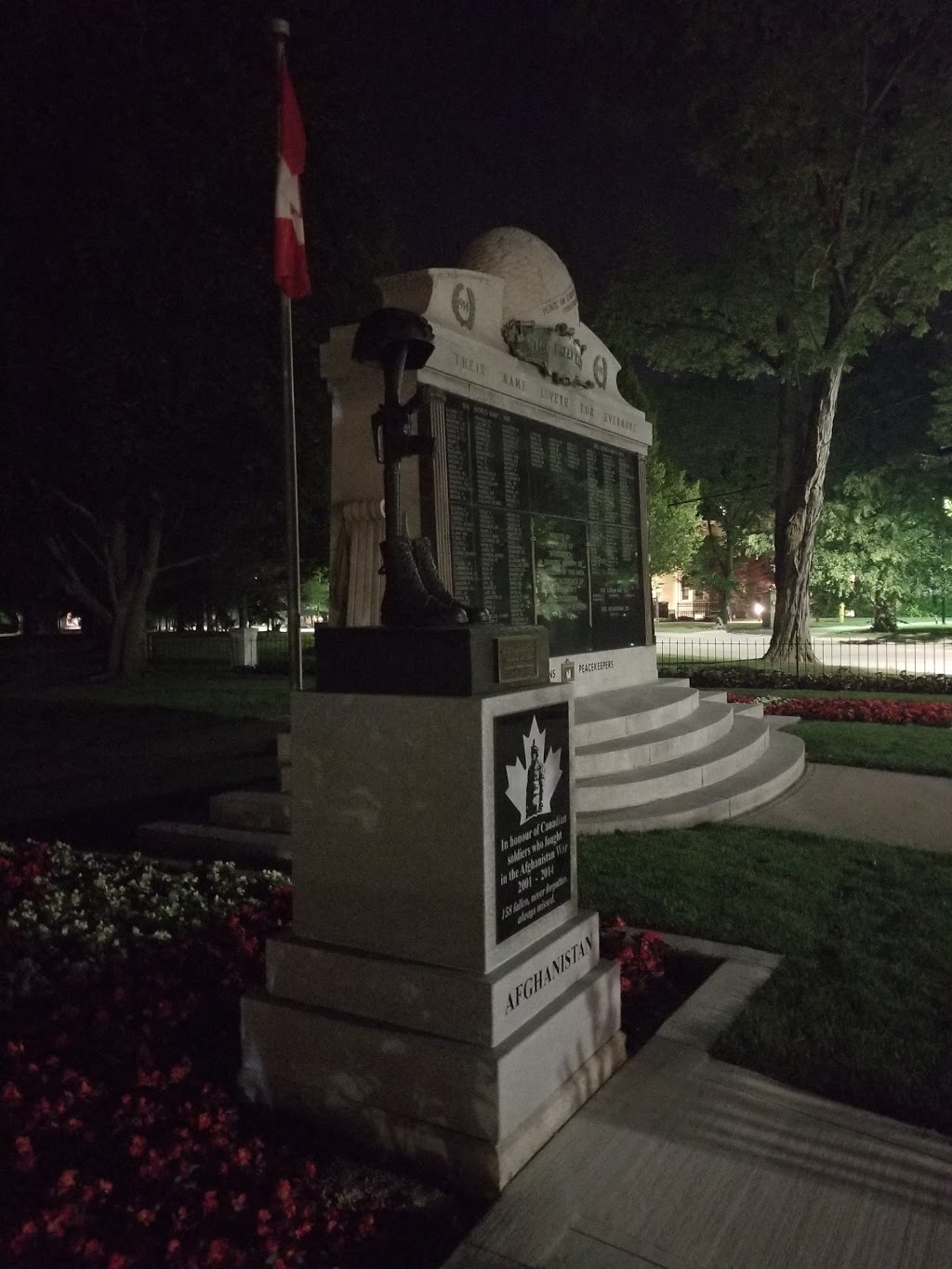 Afghanistan War Memorial Statue City Of Woodstock | 393-443 Buller St, Woodstock, ON N4S, Canada