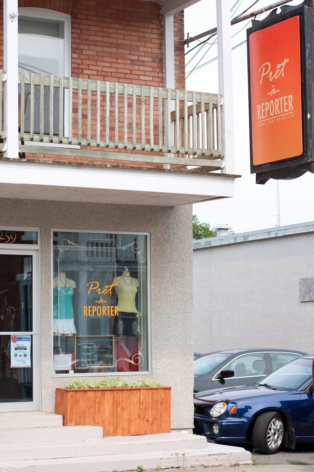 Prêt-à-reporter | 35-3, Rue Notre Dame, Nicolet, QC J3T 1G1, Canada | Phone: (819) 293-4477