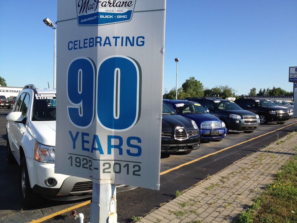 MacFarlane Chevrolet Buick GMC | 4219 Oil Heritage Rd, Petrolia, ON N0N 1R0, Canada | Phone: (877) 584-2314