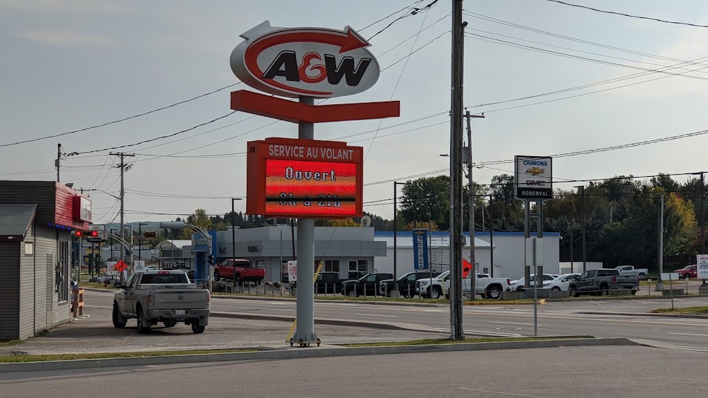 A&W Canada | 348 Bd Marcotte, Roberval, QC G8H 1Z6, Canada | Phone: (418) 765-2005