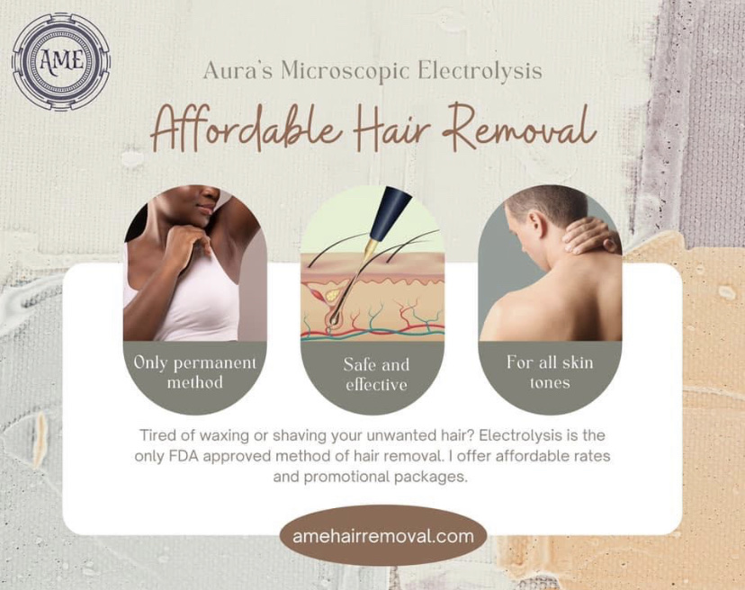 Auras Microscopic Electrolysis (AME) | 150 Cy Becker Blvd NW, Edmonton, AB T5Y 0H9, Canada | Phone: (587) 873-8925
