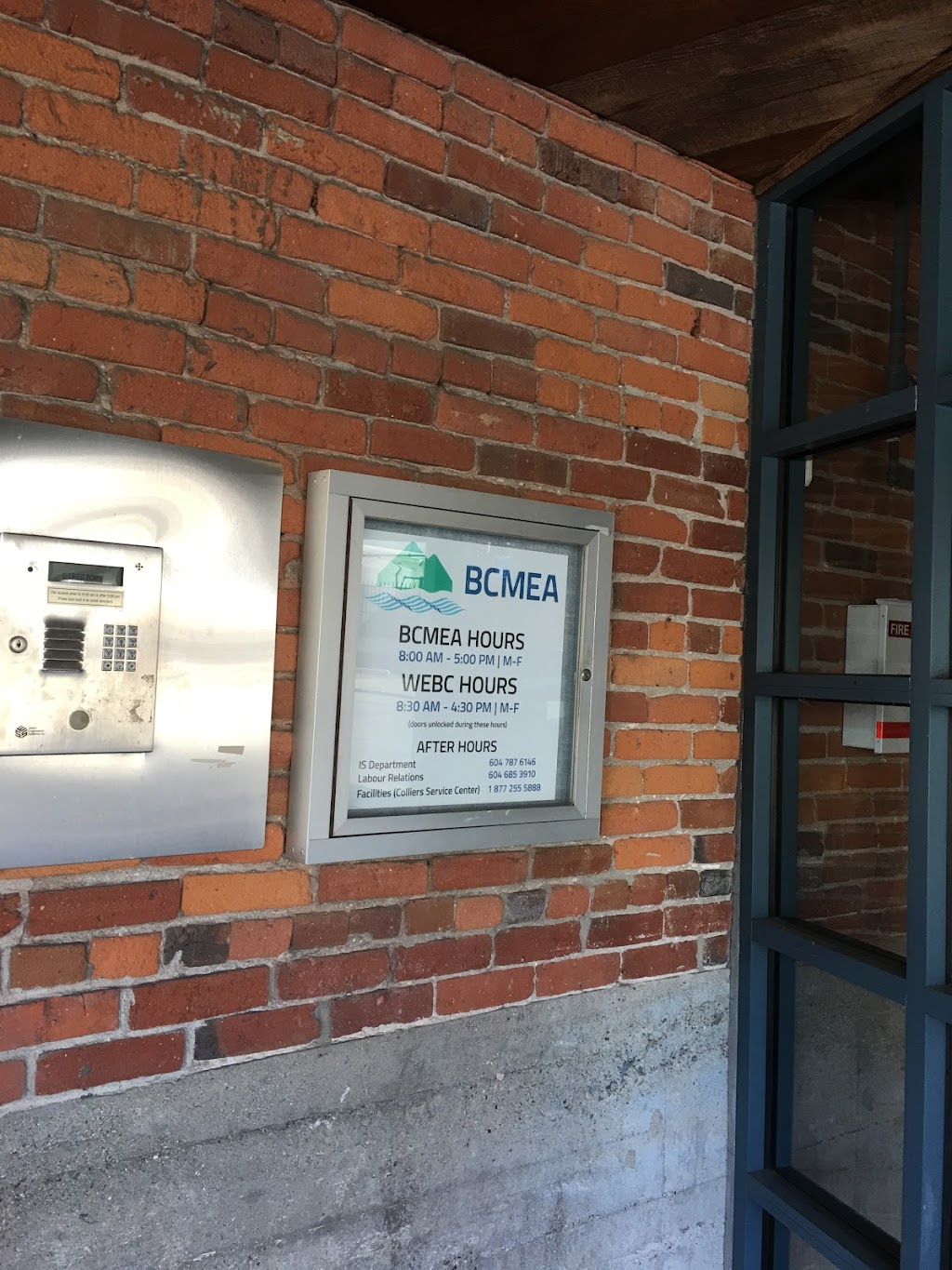 B C Maritime Employers Association | 349 Railway St, Vancouver, BC V6A 1A4, Canada | Phone: (604) 688-1155