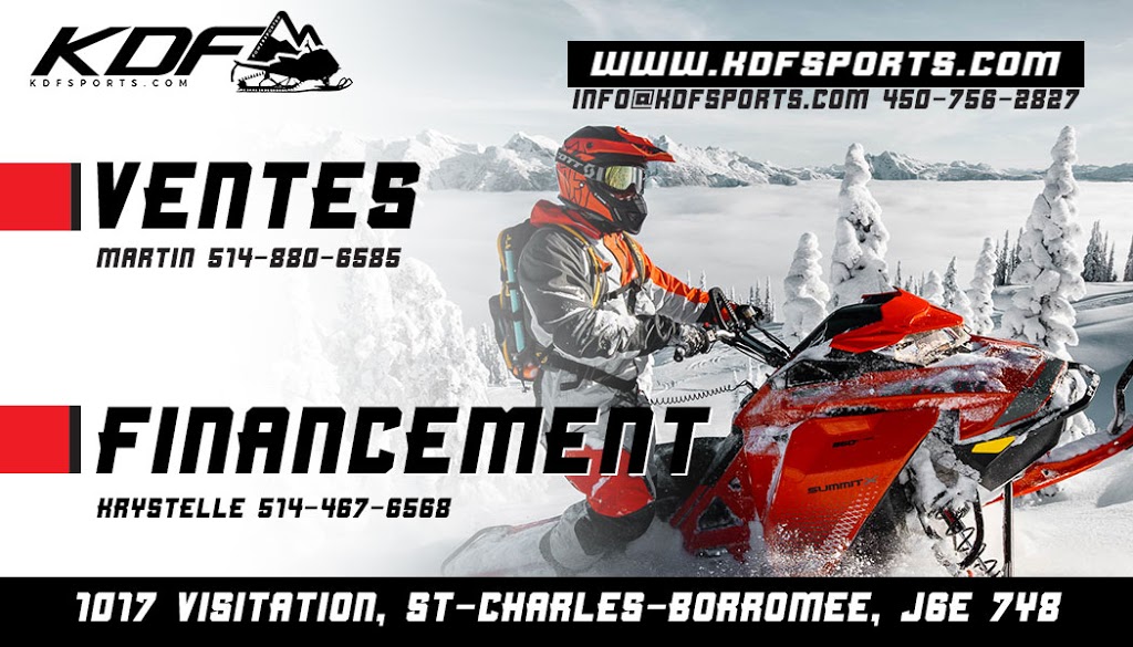 KDF Sports Inc. | 1017 Rue Visitation, Saint-Charles-Borromée, QC J6E 7Y8, Canada | Phone: (514) 880-6585