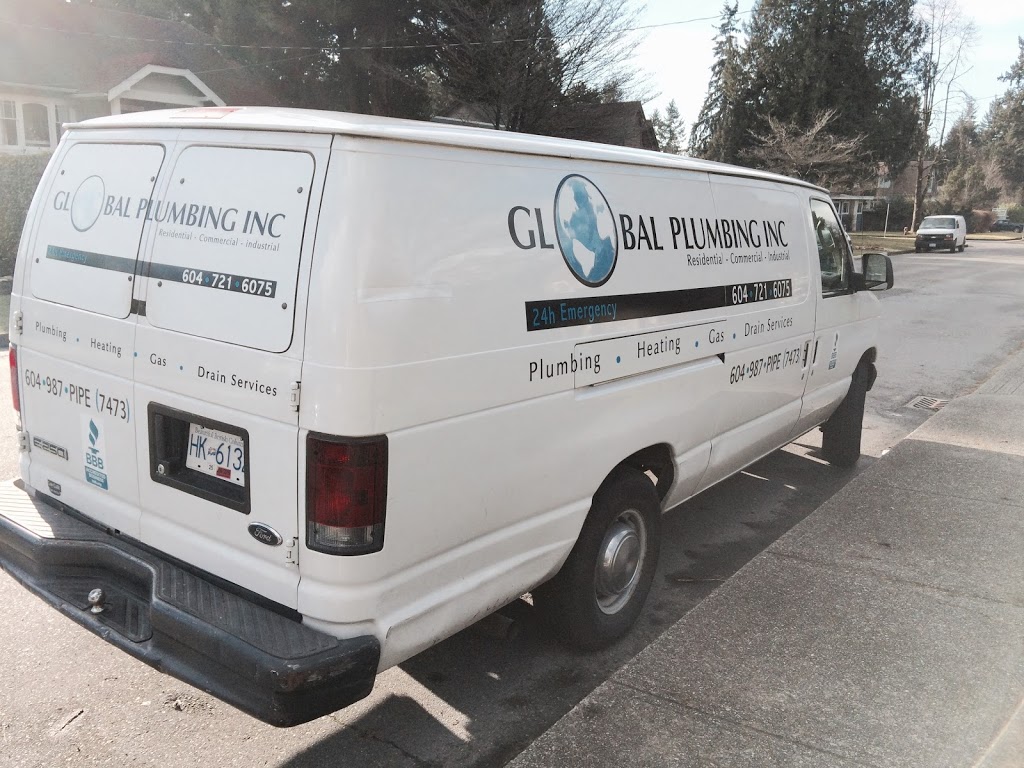 Global Plumbing & Heating - Emergency Plumbing | 726 20th St W, North Vancouver, BC V7P 2B2, Canada | Phone: (604) 987-7473