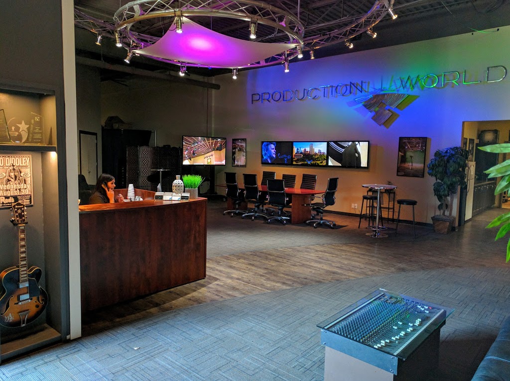 Production World | 12410B 142 St NW, Edmonton, AB T5L 4K2, Canada | Phone: (780) 452-4843