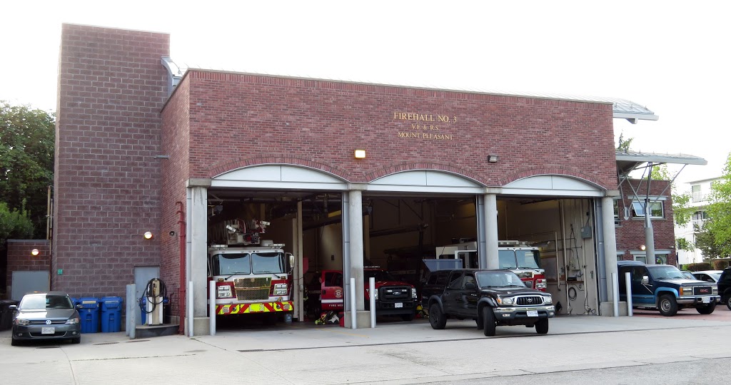 Vancouver Fire Hall No. 3 | 2801 Quebec St, Vancouver, BC V5T 3A8, Canada | Phone: (604) 665-6003