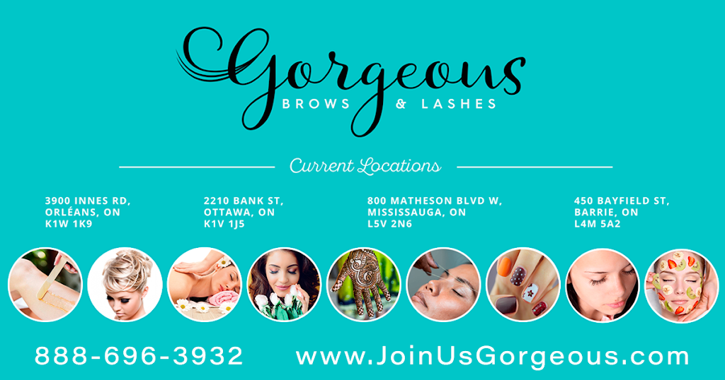 Gorgeous - Brows & Lashes | Gorgeous - Brows & Lashes is located inside Walmart, 450 Bayfield St, Barrie, ON L4M 5A2, Canada | Phone: (705) 733-9559