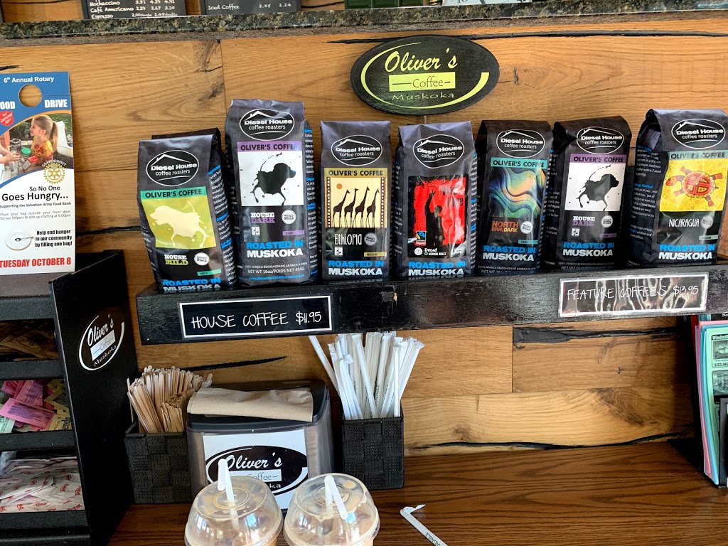 Olivers Coffee | 510 Muskoka Road South, Gravenhurst, ON P1P 1J8, Canada | Phone: (705) 687-0171