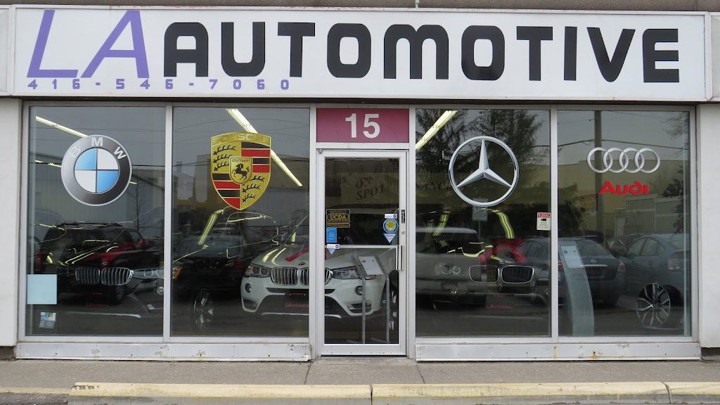 LA Automotive | 3715 Keele St unit 15 &16, North York, ON M3J 1N1, Canada | Phone: (416) 546-7060