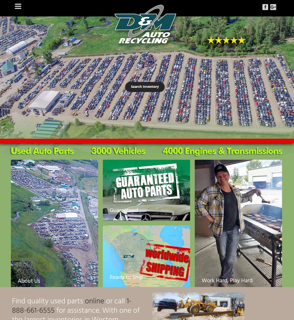 D&M Auto Recycling | 1676 Shuswap Ave, Lumby, BC V0E 2G0, Canada | Phone: (250) 547-2310