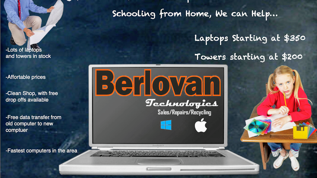 Berlovan Technologies | electronics store | 506 6 Ave SE, Weyburn, SK S4H 1Z1, Canada | 3063515299 OR +1 306-351-5299