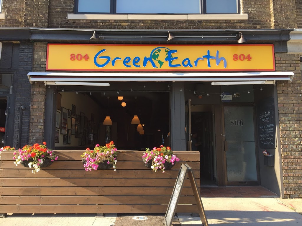 Green Earth Vegan Cuisine | 804 Danforth Ave, Toronto, ON M4J 1L2, Canada | Phone: (416) 778-9199