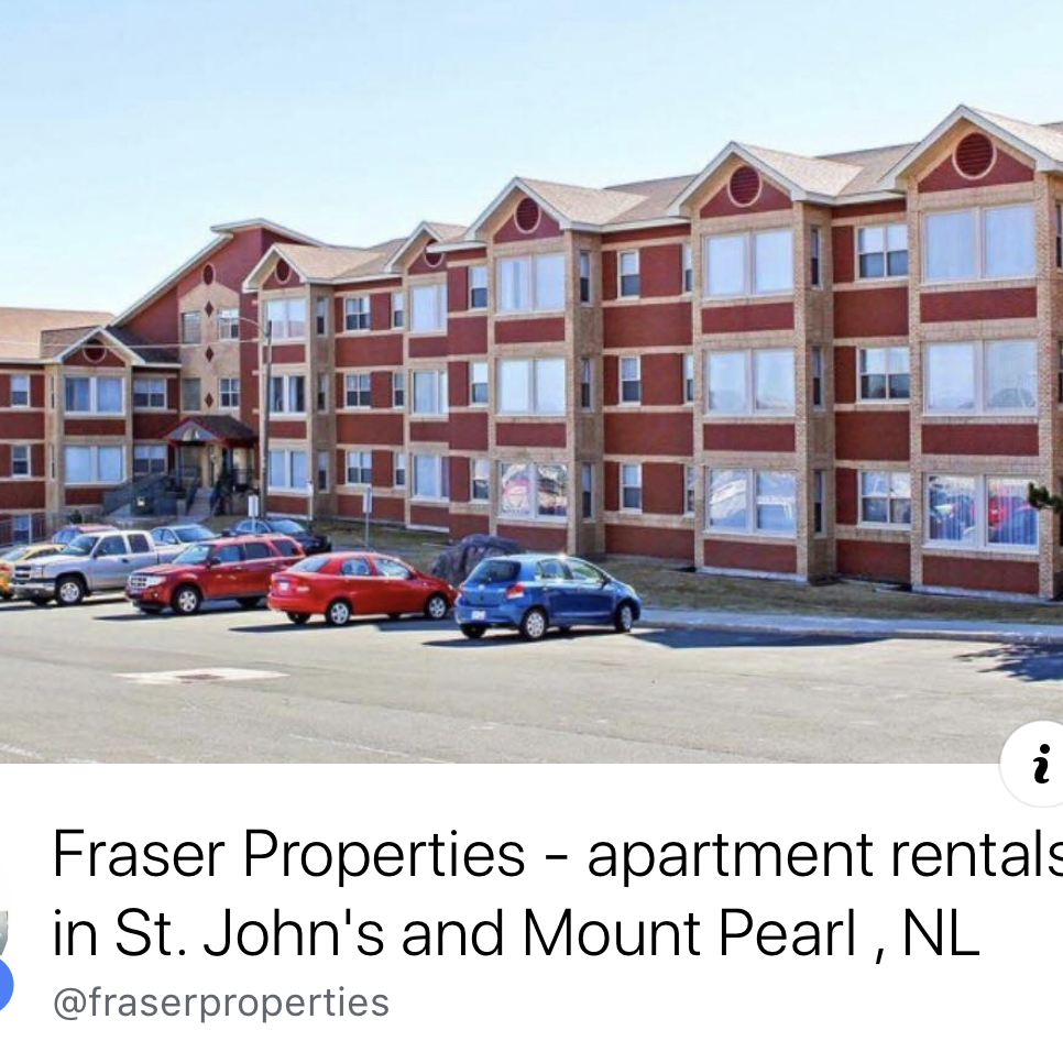 Fraser Properties LP | c/o Martek Morgan Finch 215 Water Street Atlantic Place, St. Johns, NL A1C 6C9, Canada | Phone: (709) 739-7321