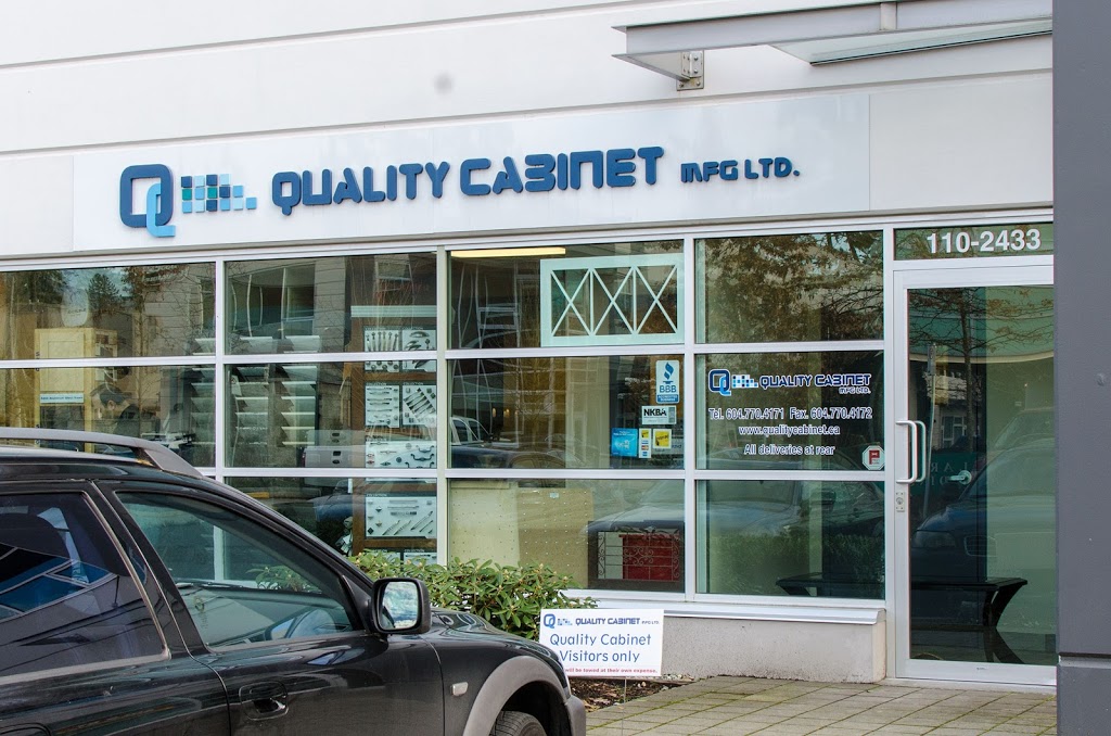 Quality Cabinet Manufacturing Ltd | 2433 Dollarton Hwy #110, North Vancouver, BC V7H 0A1, Canada | Phone: (604) 770-4171